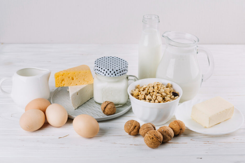 Produkty mleczne - dieta młodej matki i kobiet w ciąży