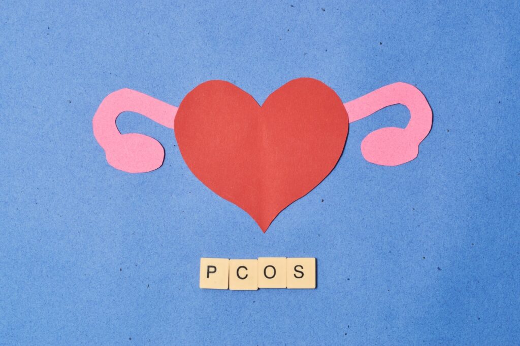 Serce - jajniki - PCOS – Zespół policystycznych jajników - objawy, leczenie